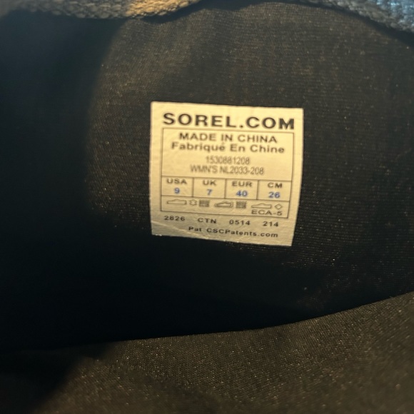 Sorel Conquest Carly woman’s boot size 7 - Picture 9 of 10